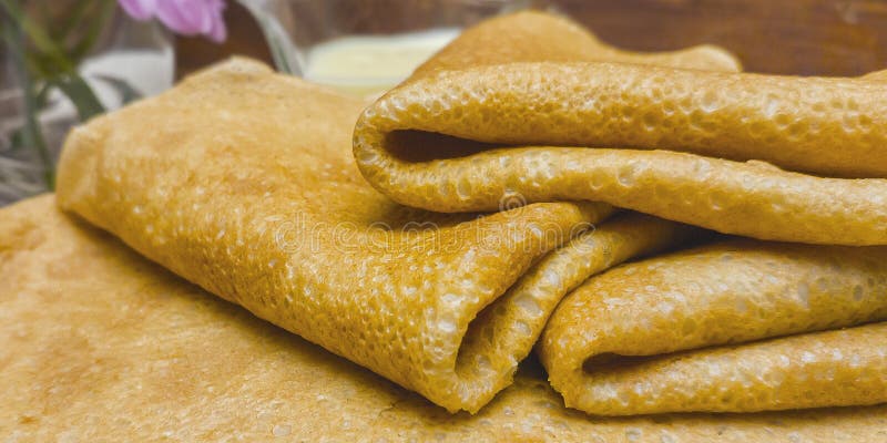 Блины на овсяной муке и молоке