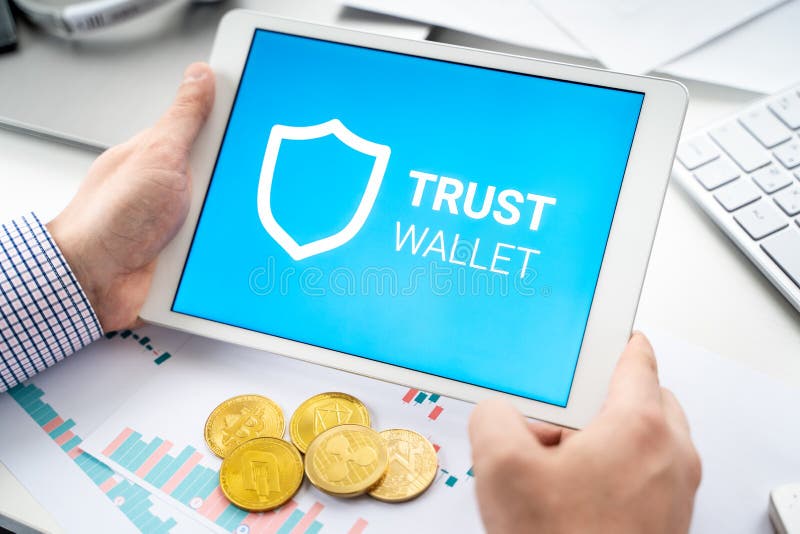 Программные кошельки. Trust Wallet logo PNG.