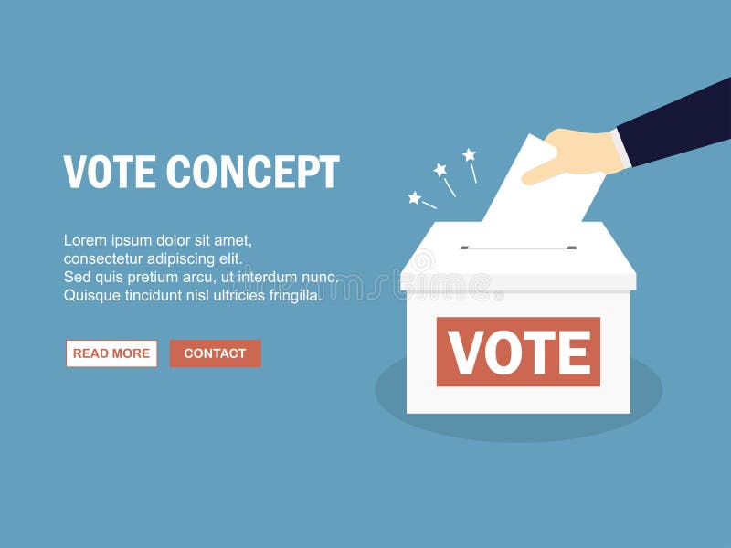 Vote use. Карточки для голосования. Дизайн урн США put in. Throw a paper into the ballot Box.