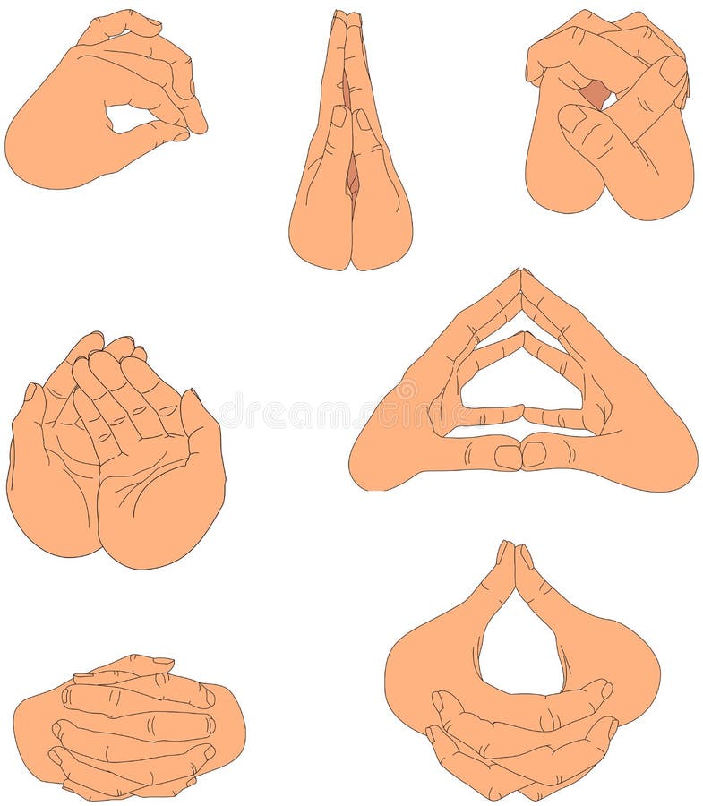 Референс сложенные руки