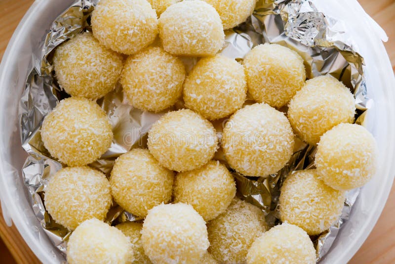 Козьи шарики конфеты