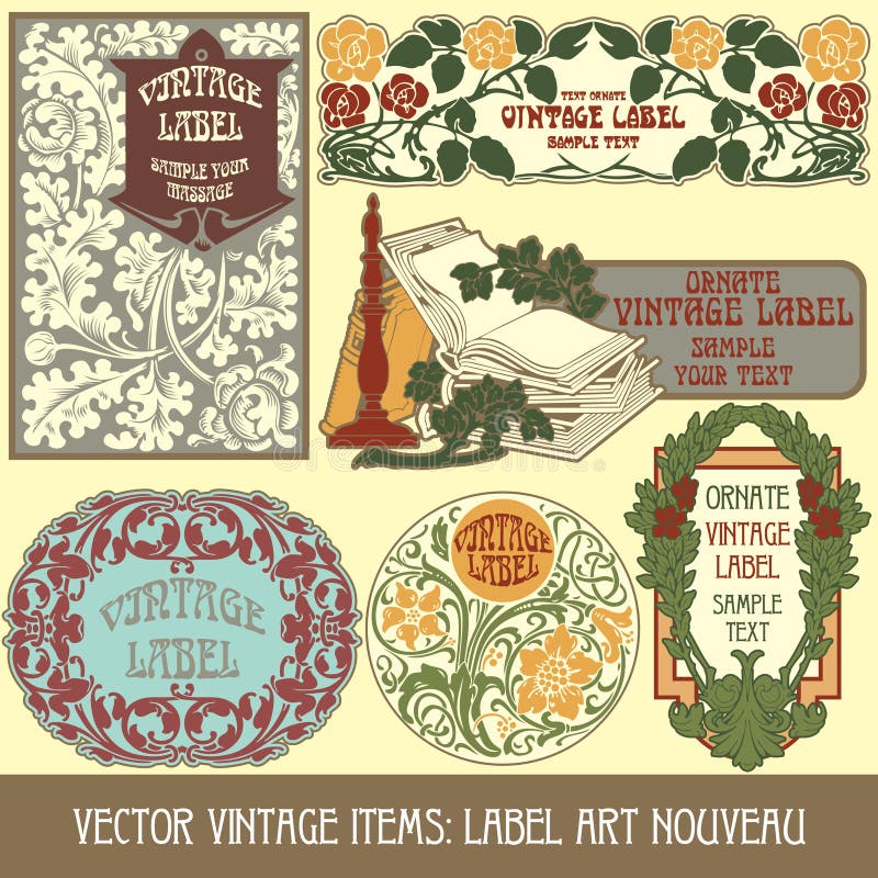 Предмет этикетки. Этикетка арт нуво. Art nouveau - Vintage Label vector. Vintage Samples. Лейбл недели искусств.