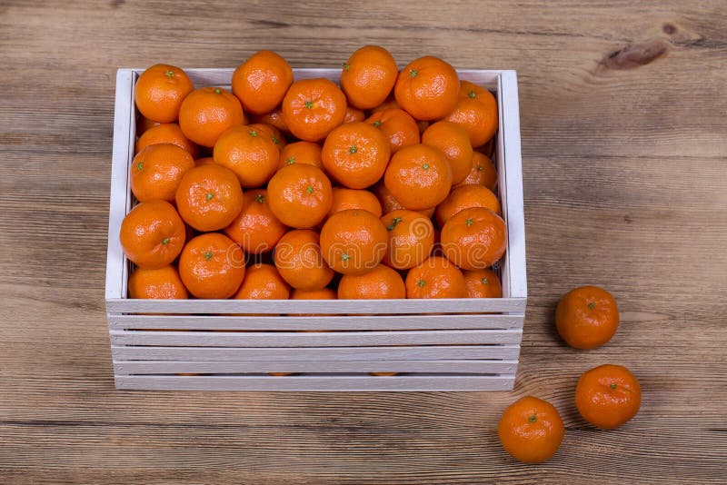 Сколько мандаринов в ящике