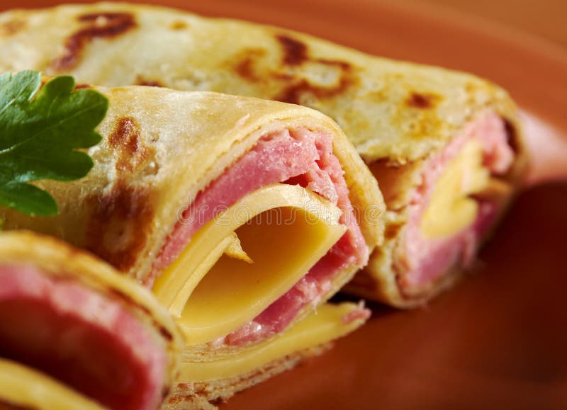 Мясберри блинчики ветчина и сыр