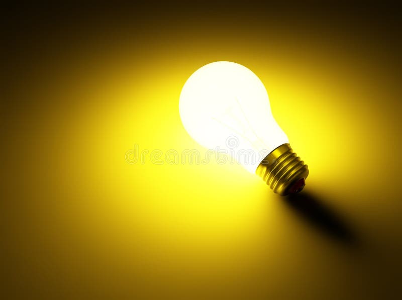 Изолированный свет. Лампочка в темноте. Люминесцентные лампы в темноте. Лампа в иллюстраторе. Желтая лампочка в темноте.