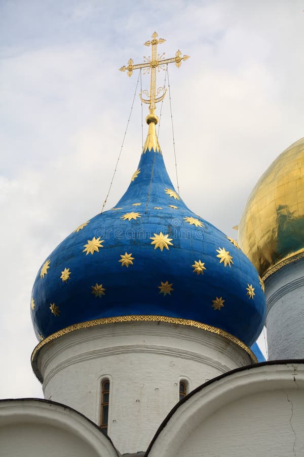 Троицкий собор Троице Сергиево Лавре купол