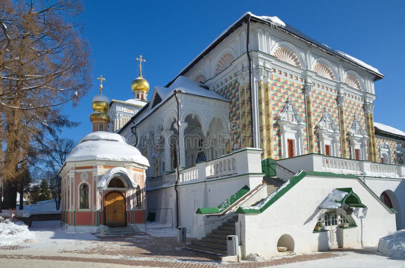 Троице Сергиева Лавра трапезная палата