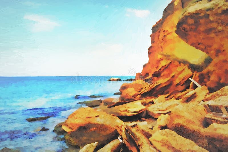 Blue Abyss Wild Beach