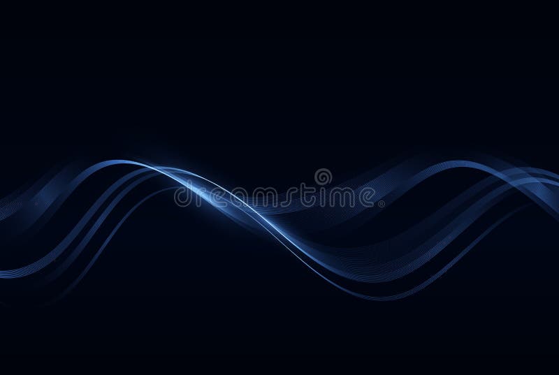 Abstract Smoky Waves background.