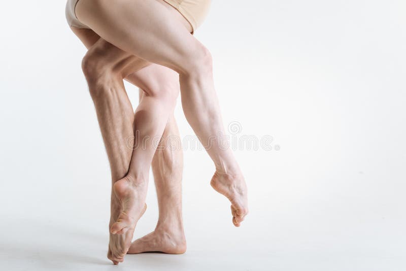 Строение голени у артистов балета.