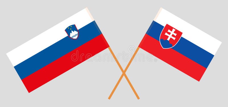 Флаг словении словакии