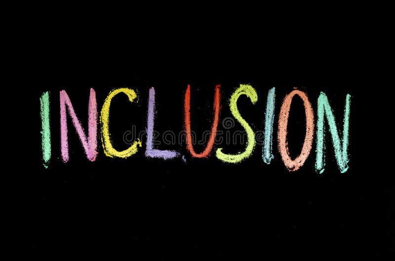 Включайся на слово. Inclusion. Слово включи на фоне.