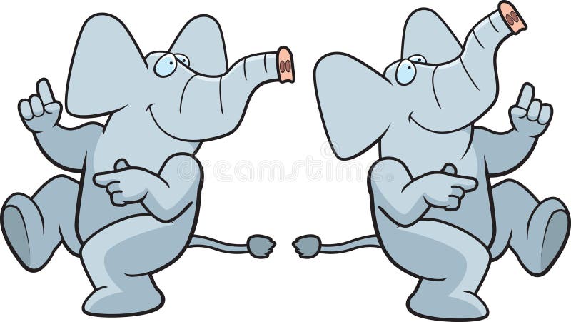 Танец слоники. Слониха танцует вальс.