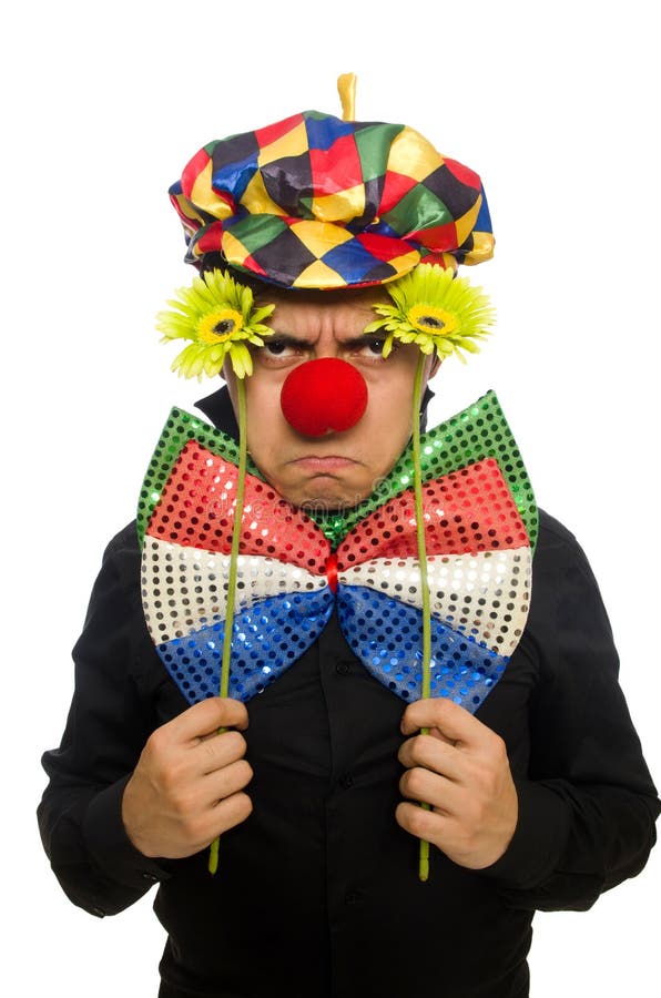 Клоун с цветами. Клоун с цветком. Фото клоунов смешных. Funny Angry Clown Flashcards.
