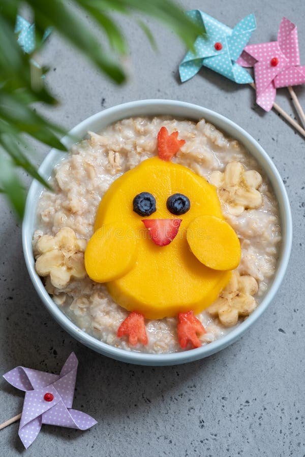 Украшение рисовой каши для детей