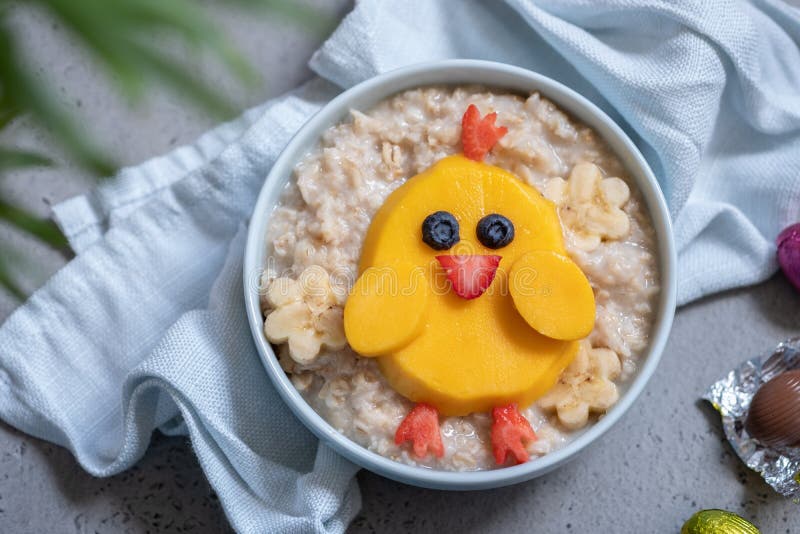 Украшение рисовой каши для детей