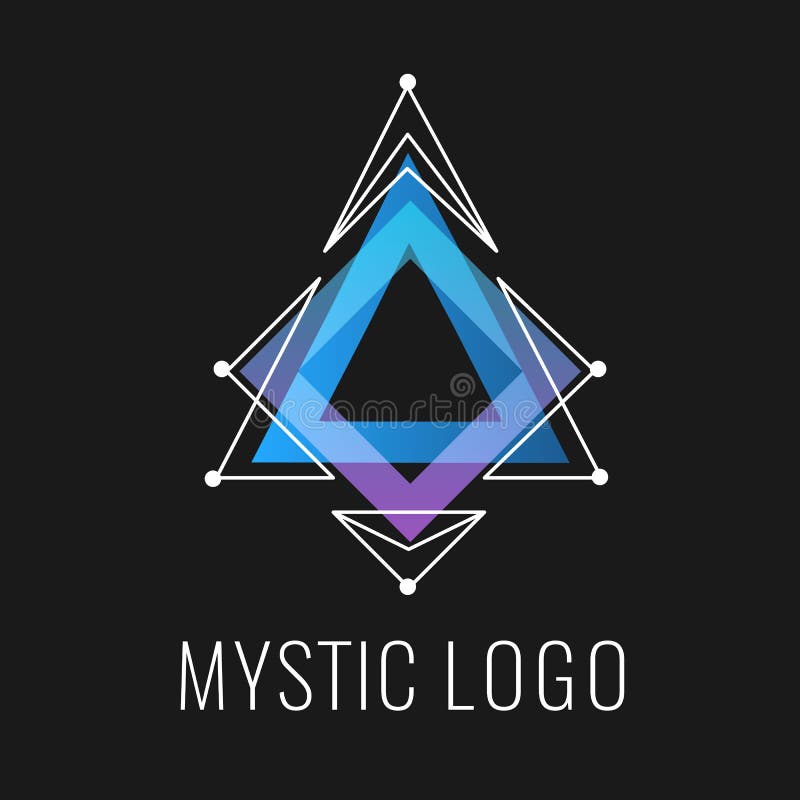 Треугольник bi. Созвездие логотип. Загадочный логотип. Mystic логотип. Мистические Логотипи.
