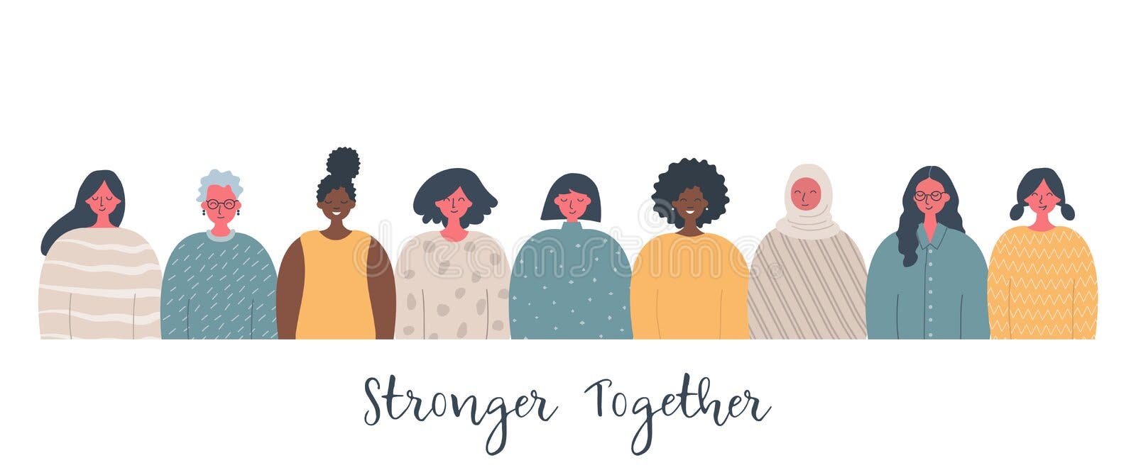 Социальные 63. Female solidarity. Stronger together.