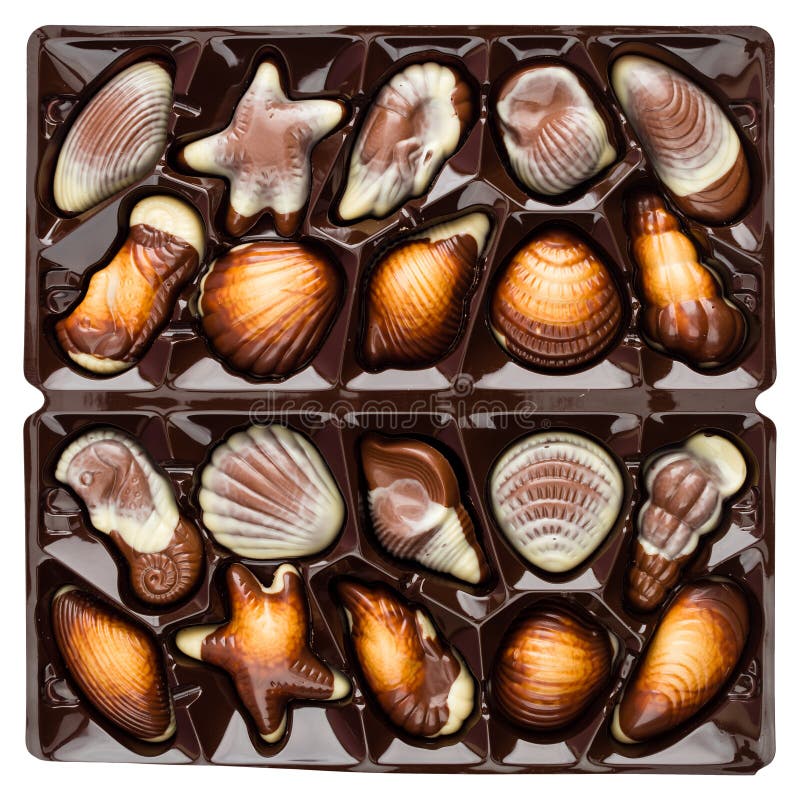 Бельгийский шоколад Seashells