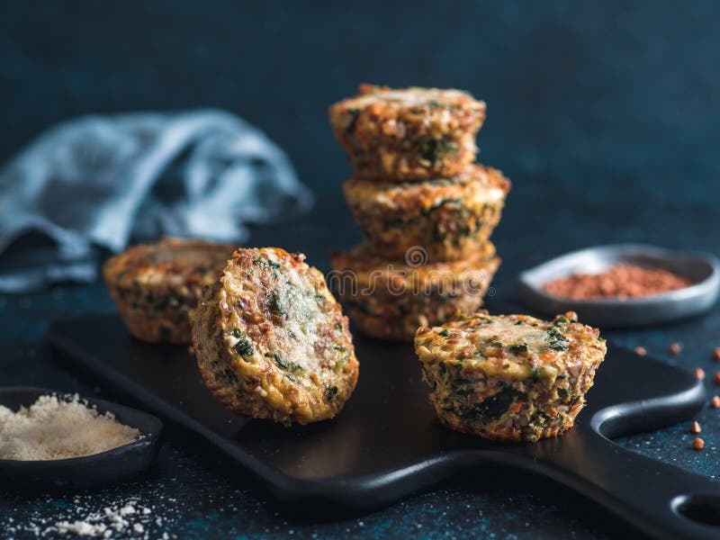 Gluten free Spinach and Carrot Muffins Recipe