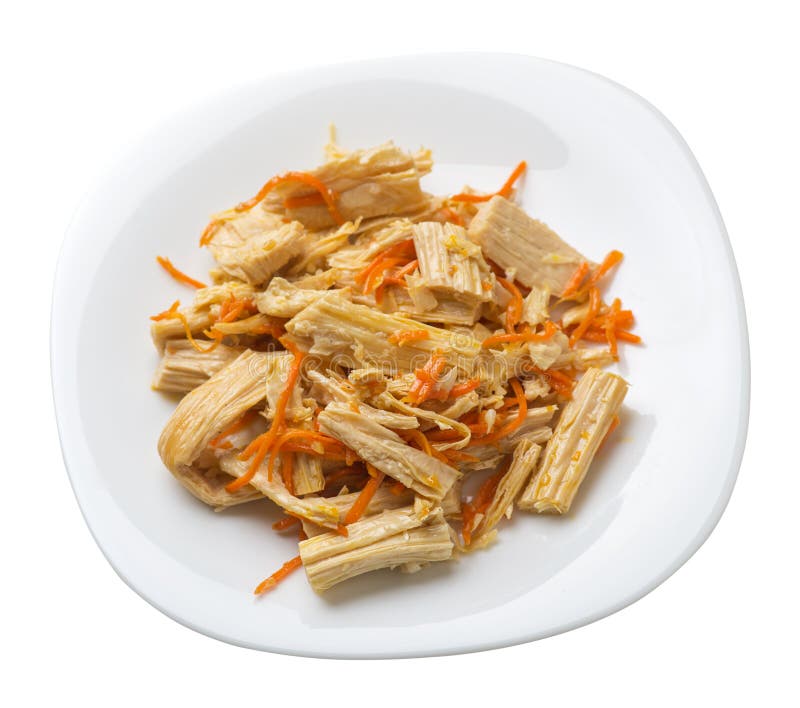 Спаржа белая с кунжутом