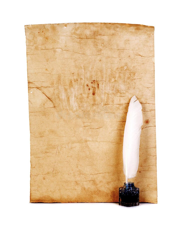 Папирус с пером