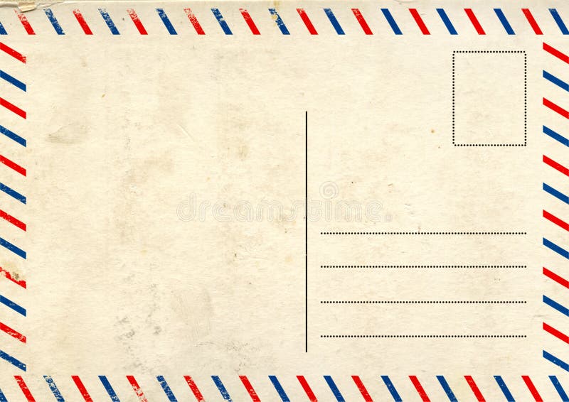 Почтовая открытка распечатать с рисунком