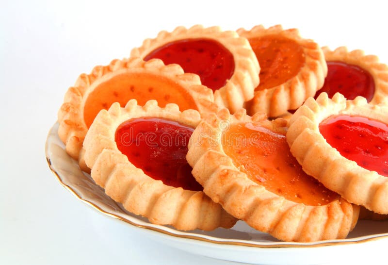 Печенье с желе