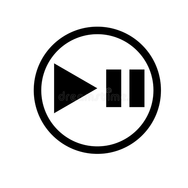 пауза воспроизведения. пауза воспроизведения. значок паузы. кнопки проигрывателя. значок воспроизведения.