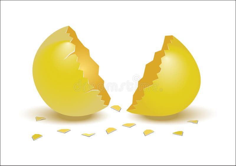 Картина разбитое яйцо