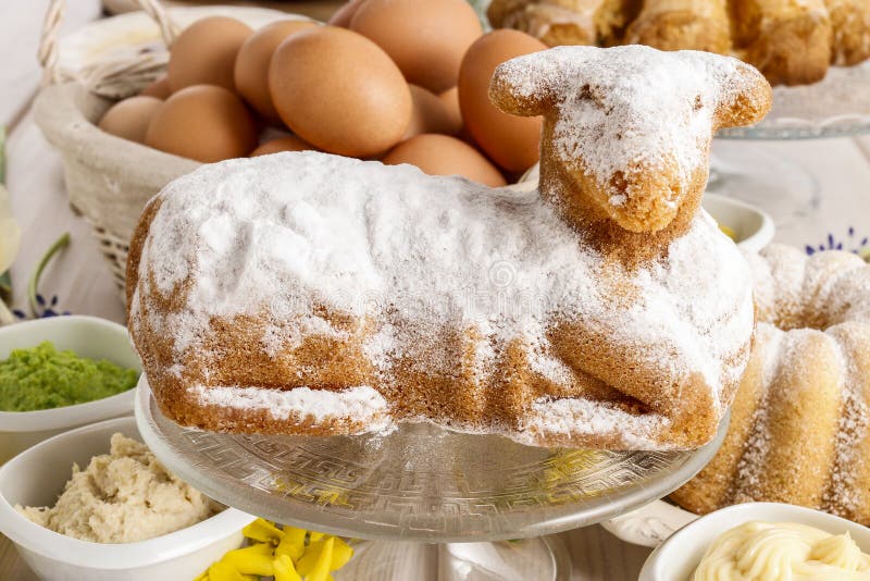 Кексы овечки