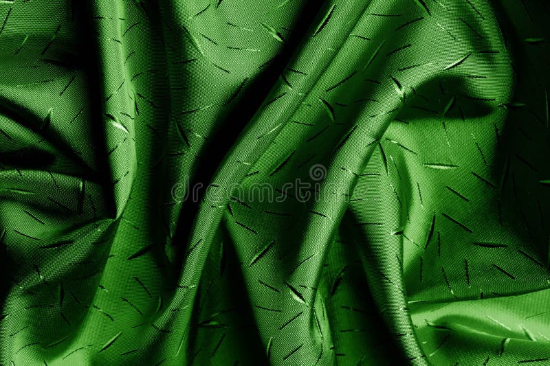 Текстурированная шелковые ткани зеленой рисования фона. Этот атлас имеется  красивый низкий чистка лоска, известный как сатинировка Стоковое Фото -  изображение насчитывающей трава, яркое: 170617776