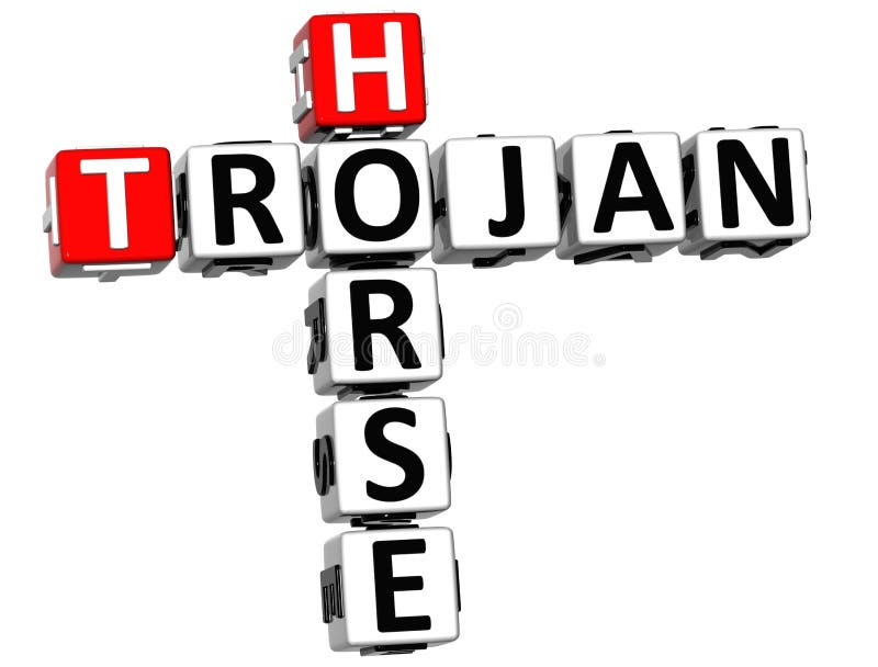 Trojan Horse virus. Мошенничество кроссворд