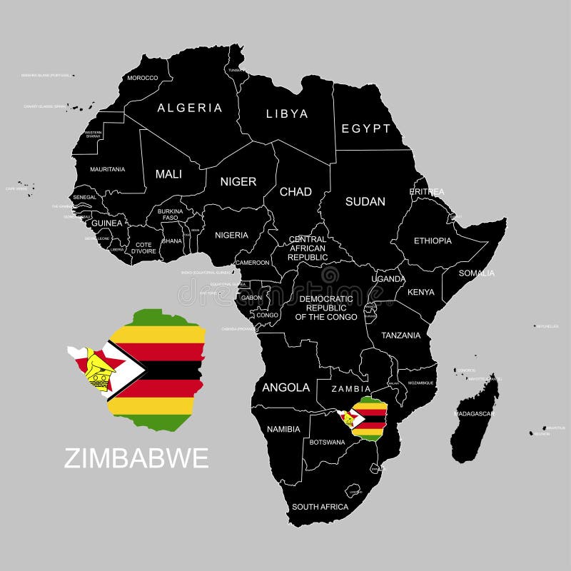 Где находится зимбабве