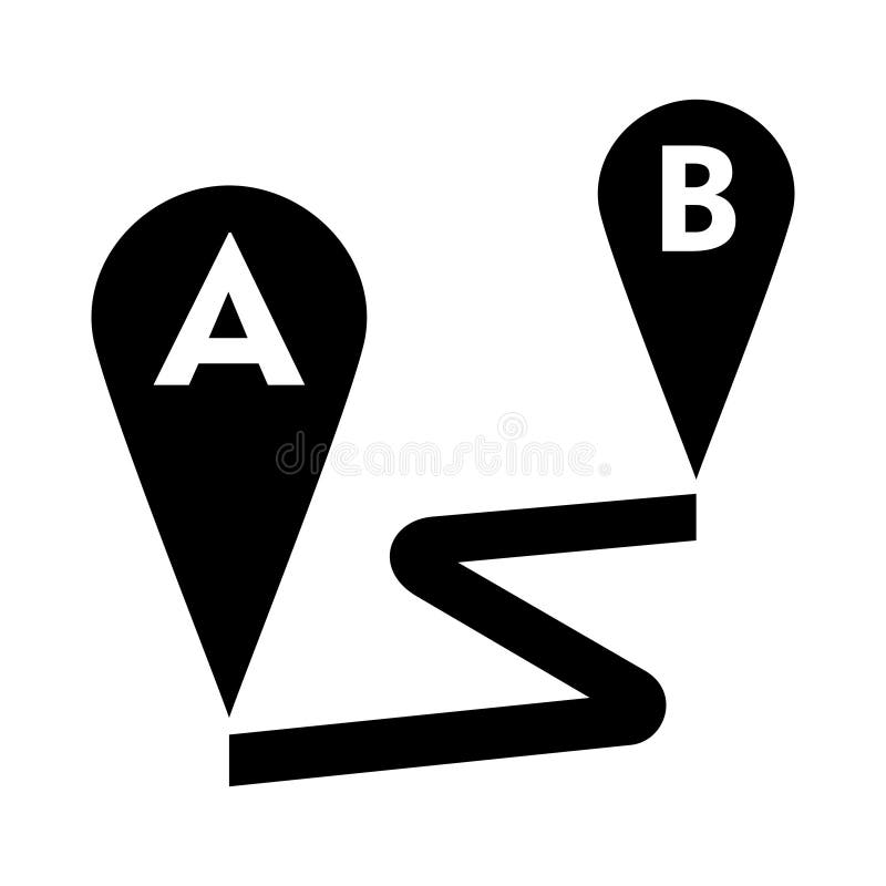 Путь из точки а в точку б картинки