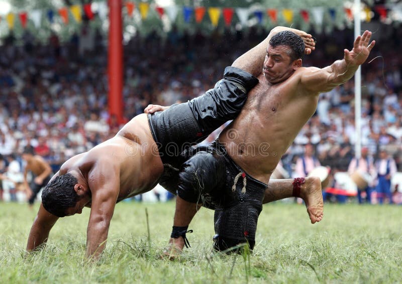 Black Oil Wrestling