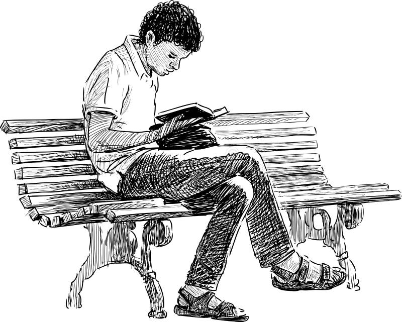 Рисунок человек читает. Человек на скамейке. Набросок человека на скамейке. Зарисовки людей на скамейке. Человек на скамейке иллюстрация.