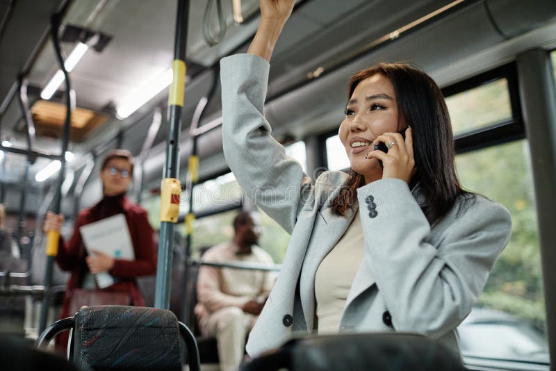 Premium Photo Young woman traveling by bus in 2025 People, Women, Female travel