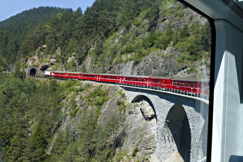 Landwasser Viaduct Швейцария
