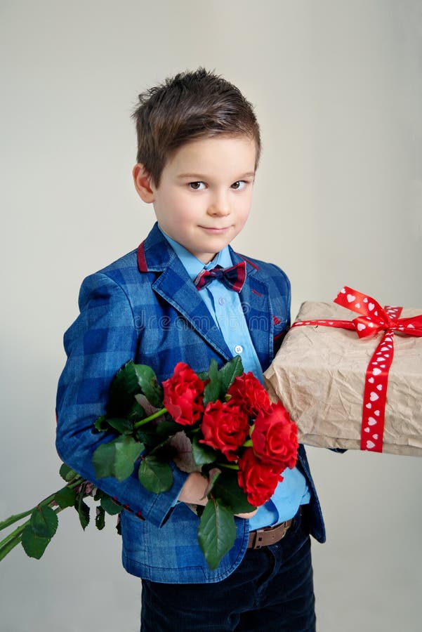 Букет мальчик