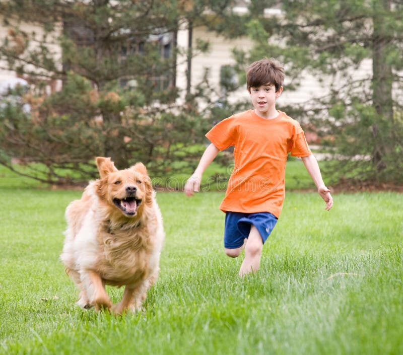 Мальчик с собакой описание. Мальчик с собакой. Мальчик с собакой в парке. Мальчик с собакой и мячом. Мальчик с собакой на газоне.
