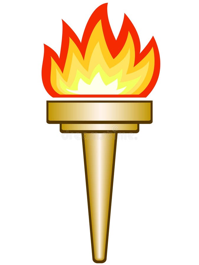 Олимпийский факел картинки для детей