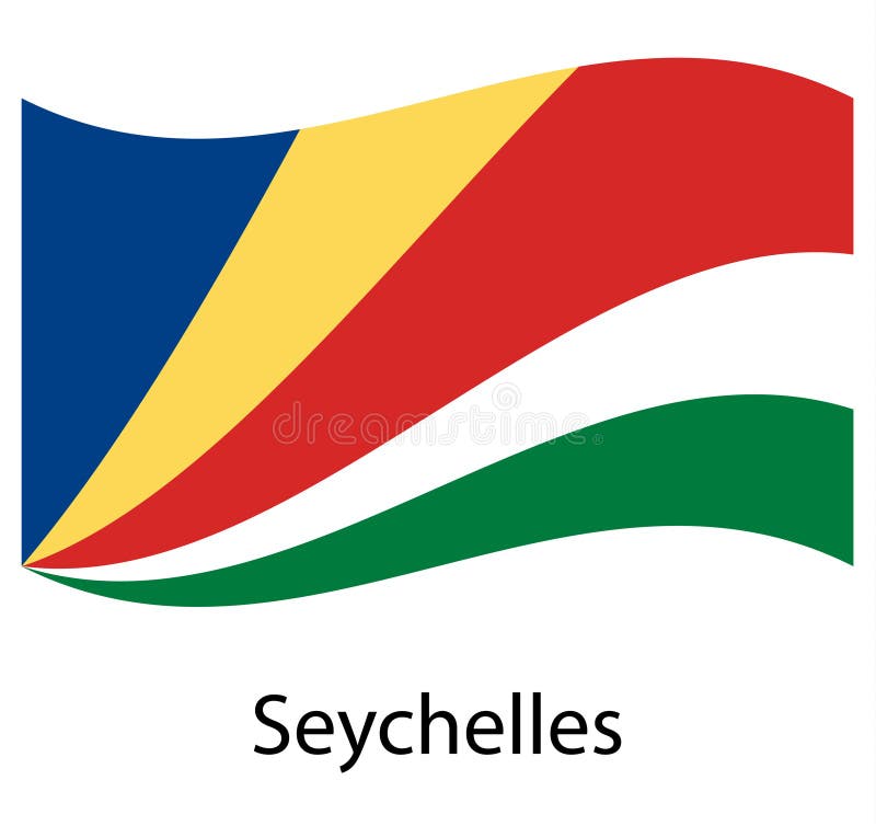 Флаг Сейшельских Островов Фото