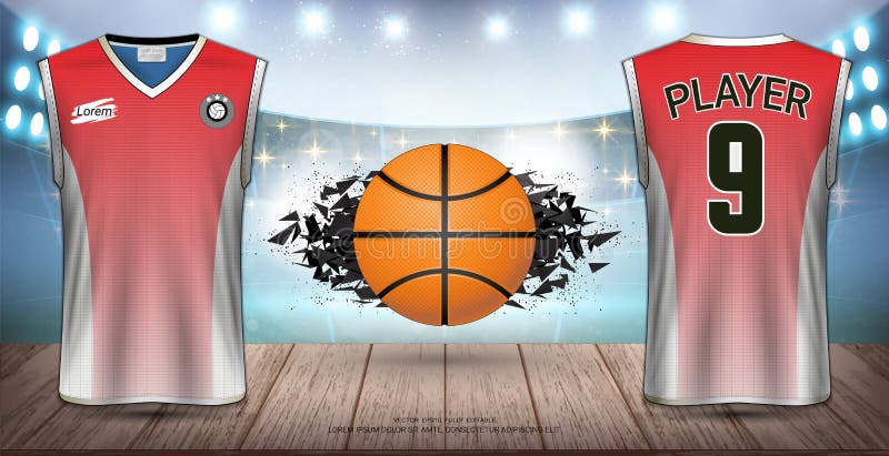 Basketball Jersey PSD