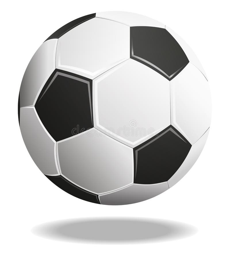 Футбольный мяч с оттенками изолированными на прозрачном фоне Иллюстрация  вектора - иллюстрации насчитывающей сфера, круг: 199743430