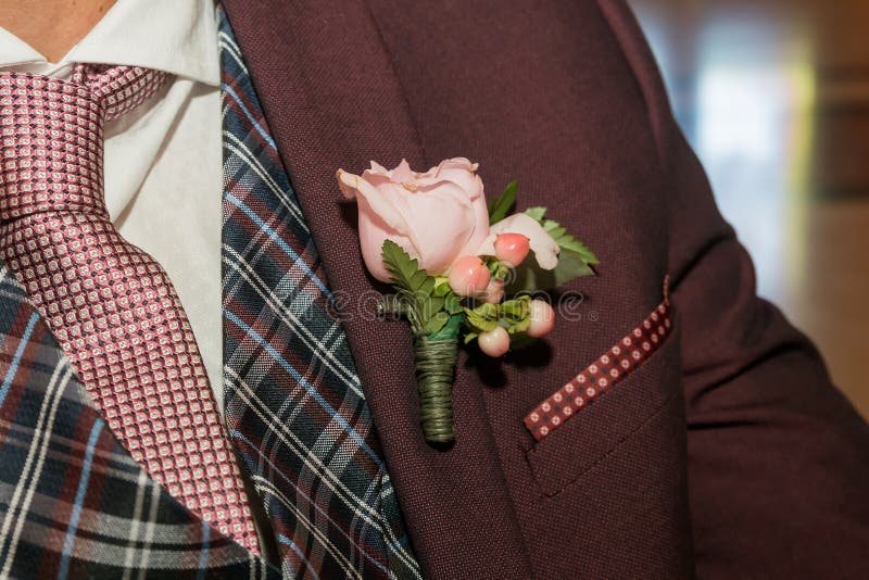 Costume with BoutonniГЁre