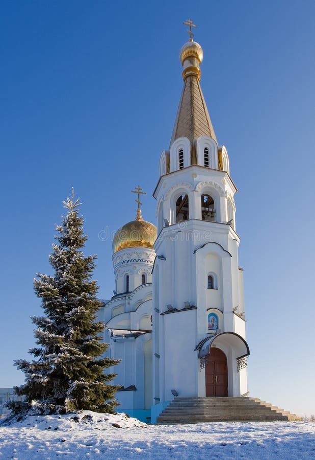 Тольяттинский собор зимой