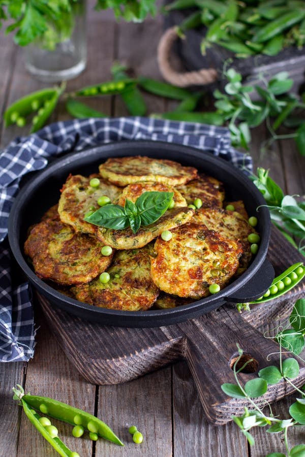 Куриные оладьи с цукини