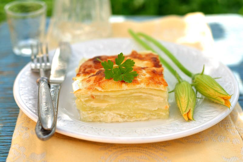 Лазанья из цукини