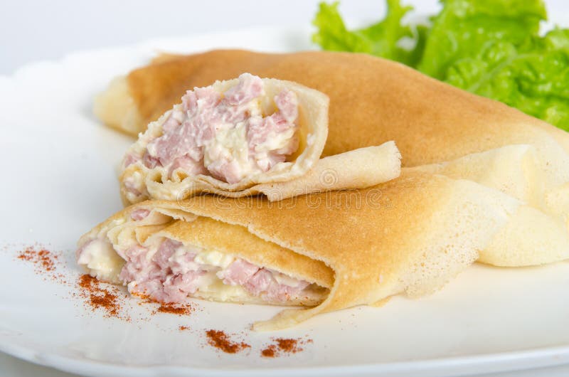 Печенье с ветчиной и сыром